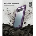 thumbnail image 4 of Ringke Fusion-X Case Compatible with Samsung Galaxy S10, Transparent Hard Back Shockproof Advanced Bumper Cover - Royal Purple, 4 of 6