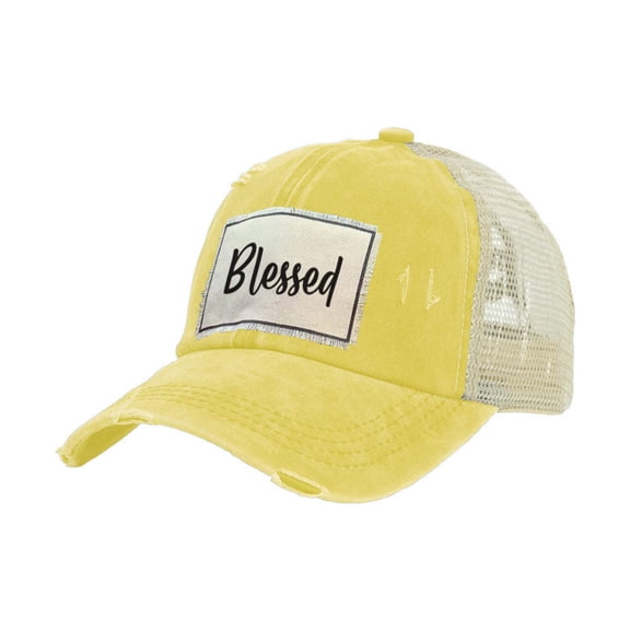 Blessed - Vintage Distressed Trucker Adult Hat