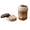 PET material - 1 cup + 1 ice tray, variant on BPA-Free Tritan Coffee Tumbler with Leak-Proof Lid, 18oz Reusable Iced Coffee Cup for Car and Office, Shatterproof Portable Travel Mug for Hot & Cold Drinks, 4.1" x 6.7", Crystal Obsidian