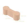 thumbnail image 3 of LOVEVER 10 Pcs Train Track Accessories Toy Train Track Buckle Wooden Train Track Pieces Train Track Connector Child, 3 of 6