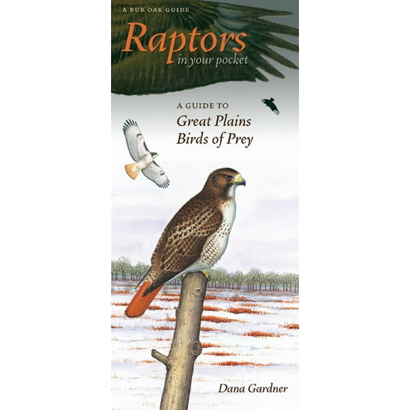 Bur Oak Guide: Raptors in Your Pocket : A Guide to Great Plains Birds of Prey (Sheet map, folded)