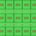 thumbnail image 1 of Ahgly Company Indoor Square Patterned Lime Green Area Rugs, 4' Square, 1 of 6