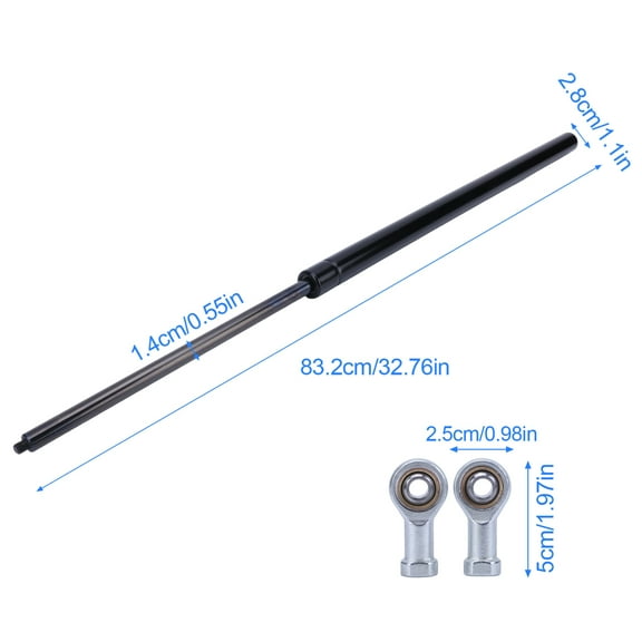 35-inch Hood Support Rod for Kenworth T680 and for Peterbilt 579 Trucks Part numbers: A99608, L716008, L71-6020, L71-6008