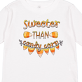 thumbnail image 4 of Inktastic Sweeter Than Candy Corn Halloween Boys or Girls Long Sleeve Toddler T-Shirt, 4 of 5