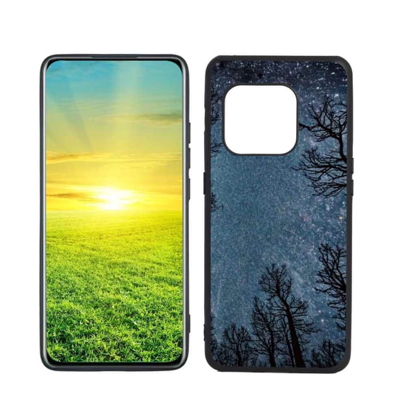 Starry-Night-Forest-Sky Phone Case, Degined for OnePlus 10 Pro 5G Case Men Women, Flexible Silicone Shockproof Case for OnePlus 10 Pro 5G