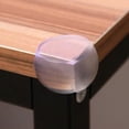 thumbnail image 4 of Esquina de seguridad para bebés, protección de esquinas de PVC, protección de esquinas para mesas de niños, esquinas esféricas transparentes gruesas anticolisión, 4 of 5
