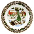 thumbnail image 5 of Gibson Home Cozy Christmas Scenic Cottage 16 Piece Dinnerware Set, 5 of 5