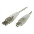 thumbnail image 2 of StarTech.com USB2HAB10T 10 ft Transparent USB 2.0 Cable - A to B, 2 of 7