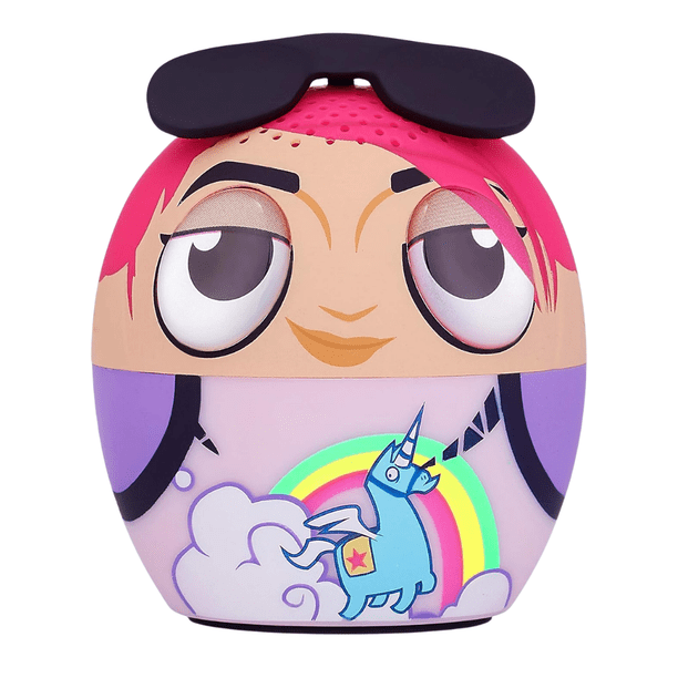 Bocina Bluetooth Bitty Boomers Brite Bomber Fortnite | Mini Portátil | Coleccionable | Sonido Potente