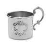Empire Silver Raised Design Baby Cup, Silver, Pewter
