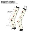 thumbnail image 5 of Easygdp Christmas Pug Dog Fashionable Adult Sockings&Sports Sockings&Breathable Sockings, Non-Pilling,Contrasting Color Design, 5 of 9