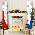 thumbnail image 3 of Cartel de porche de año nuevo Banners de puerta de feliz año nuevo que cuelgan Irfora Signo de porche, 3 of 7