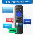 thumbnail image 5 of Remote Control Replacement for All Roku TV, for ROKU TCL TV/Hisense/Onn/Sharp/Element/Philips/Insignia/Jvc/RCA Smart Roku TVs (Not for Stick and Box), 5 of 11
