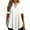 White womens blouses and tops dressy, variant on Wycnly Womens Blouses and Tops Dressy Elegant Lace Patchwork Lightweight Pullover Tunic Shirts Summer Solid V-Neck Short Sleeve Cute Tees Tops White XXL