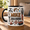 Black, variant on Plumber Dad Ceramic Mug Personalized Father's Day Gift for Mike