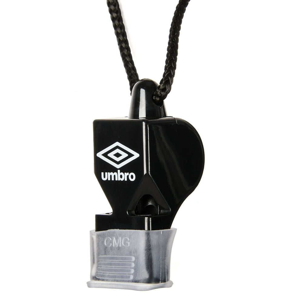 Umbro Pro Series Coach Whistle Black