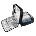 thumbnail image 1 of Bolsa de almacenamiento electrónico, bolsa grande para cables de doble capa, caja de almacenamiento de accesorios electrónicos 3032, 1 of 5