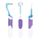 thumbnail image 2 of Herramientas dentales eléctricas, herramienta de cuidado bucal con espejo dental iluminado LED de 3 piezas diseñada para el futuro, 2 of 8