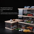 thumbnail image 1 of Ruiboury 1/64 Display Box Toy Car Model Parking Lot Dustproof Fall Resistant Showcase Storage Boxes Display Case Boys 2 Layers, 1 of 6