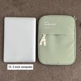 thumbnail image 4 of Sacoche pour Tablette Absorption des Chocs Fermeture Éclair Lisse Doublure Douce Anti-Chute Sangle Imprimé Cerise Anti-Poussière Sac de Rangement pour Tablette Imprimé Lettre Rectangulaire Accessoire d'Ordinateur, 4 of 5