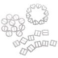 thumbnail image 5 of GAXIRE 30 Pieces Mini Sewing Buckles with Rhinestones for Crafts, Wedding Invitations, and Decorative Projects, 5 of 5