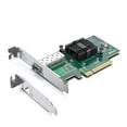 thumbnail image 1 of 10Gtek Carte Réseau PCI-E 10Gb, Port SFP+ Unique, avec Contrôleur Intel 82599EN, Adaptateur Ethernet LAN Supporte Serveur Windows/Linux/VMware, Comparer à Intel X520-DA1(Intel E10G42BTDA), 1 of 5