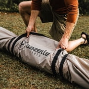 Gazelle Tents™, G6 6-Sided Portable Gazebo, Hub Screen Tent, Desert Sand, GG602DS