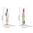 thumbnail image 4 of Adorno de Navidad Naiovety Santa Claus estatuilla pintada a mano, 4 of 6