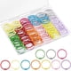 thumbnail image 1 of 100 Anillas para Carpetas con 1 Caja Organizadora Transparente: Anillas de Papel de Hojas Sueltas Metálicas Coloridas de 1 1/5 Pulgadas, 1 of 7