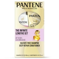 Pantene Pro-V Miracles Infinite Lengths Shampoo, and Miracle Rescue Deep Repair Conditioner