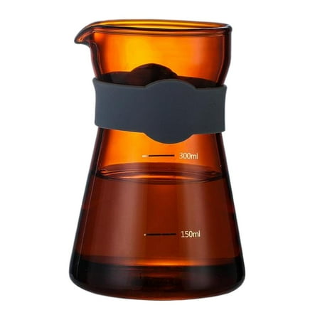 

Pour MultiColor Dripper Scientifically Designed Great Hand Scald Strainer Filter Cup for Pot Restaurant Camping eMaker Amber Pot