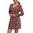 thumbnail image 2 of Lovito Floral Wrap Dress, 2 of 5