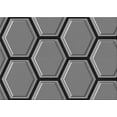 thumbnail image 1 of Ahgly Company Machine Washable Indoor Rectangle Transitional Gray Wolf Gray Area Rugs, 4' x 6', 1 of 7