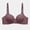 Red, variant on Bras for Women Wireless Supportive Full Coverage Bra Lightweight Correction Anti Sagging Bra Soft Polyester Spandex Lingerie for Everyday Casual Wear M Size Sports Bras for Women
