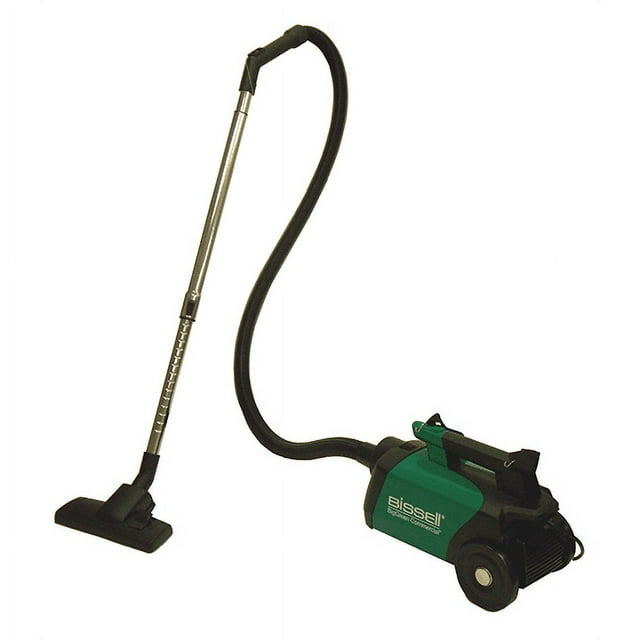 Bissell Commercial Lightweight Bagged Canister Vacuum with 8-Piece Tool Kit | Versatile Cleaning and Efficient Performance
