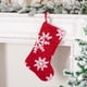 thumbnail image 1 of Xihbxyly Calcetines Navideños Suaves y Cálidos de Forro Polar para Invierno, con Diseño de Copos de Nieve y Corazones, para Uso Informal En El Trabajo y El Hogar, Regalo Navideño para Hombres y Mujer, 1 of 7