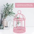 thumbnail image 4 of VICASKY 6pcs Vintage Style Bird Cage Decorative Holder for Wedding Table Decor, 4 of 8