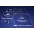 thumbnail image 2 of 6 Piece Set Square Templates. 1, 2, 3, 4, 5, 6 Inches - Clear 1/4", 2 of 2
