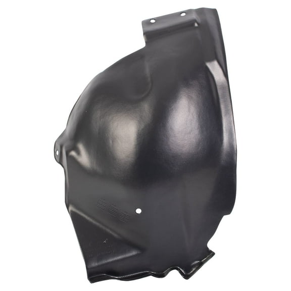 TRQ Front Right Rearward Inner Fender Liner Black Passenger Side Fits Select 2005-2009 Ford Mustang FO1251128