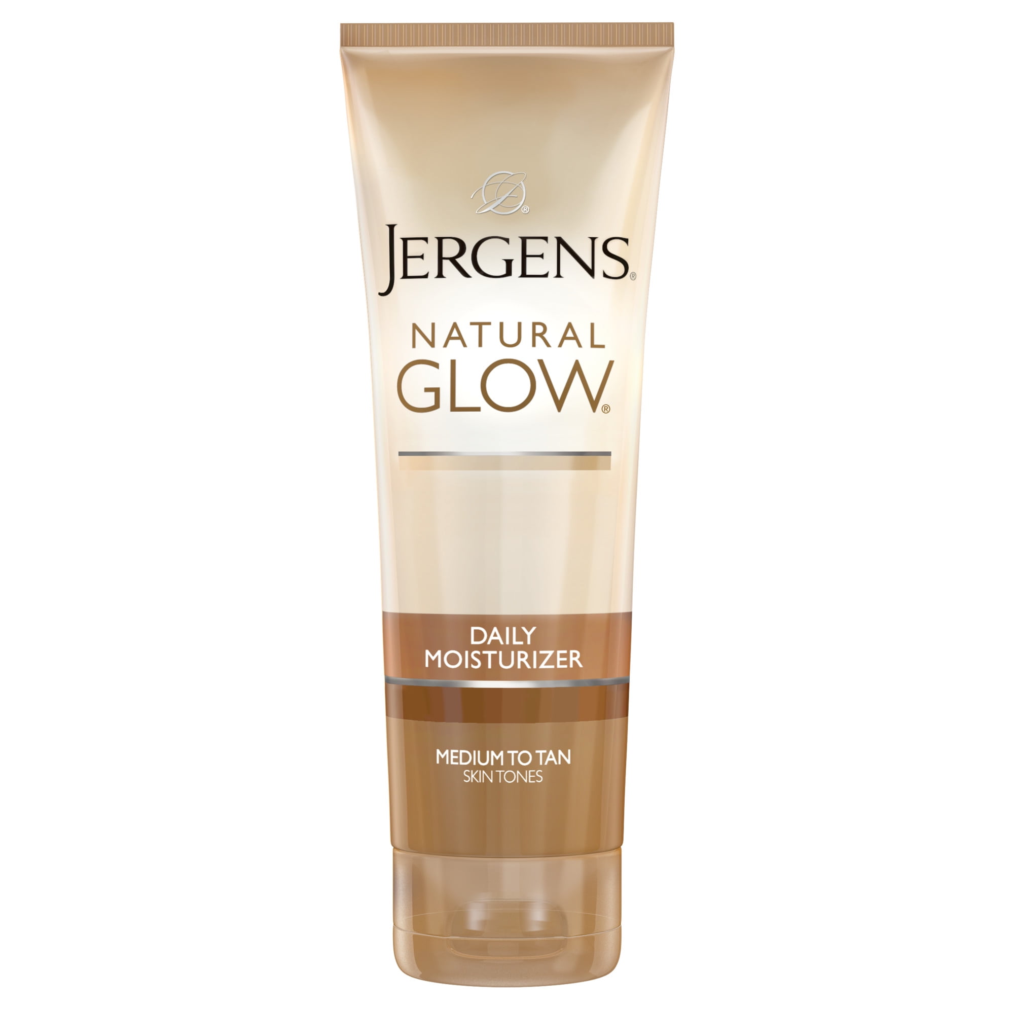 Jergens Natural Glow Sunless Tanning Lotion featuring Antioxidants and