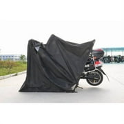 Techtongda Large Motorcycle Shelter Widen Shed Cover Storage Tent Strong Safe Garage 135.8"*74.0"*74.8"