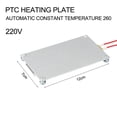 thumbnail image 4 of 220V/110W Power PTC Heating Plate Aluminum Automatic 260° LED Remover Split, 4 of 10