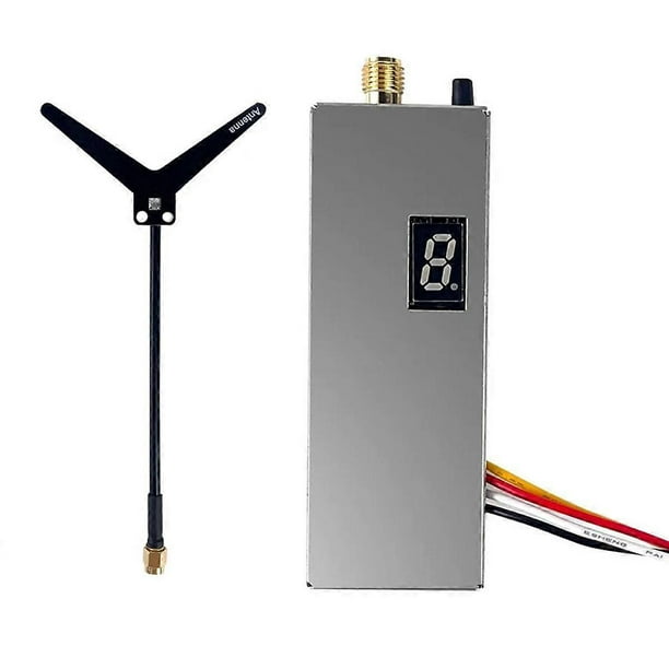 FPV 1.2G 1.3G 1.6W VTX Transmitter+Antenna 8CH 0.1mW/25mW/800mW/1600mW VTX Transmitter for Long Range FPV Drone RC Model