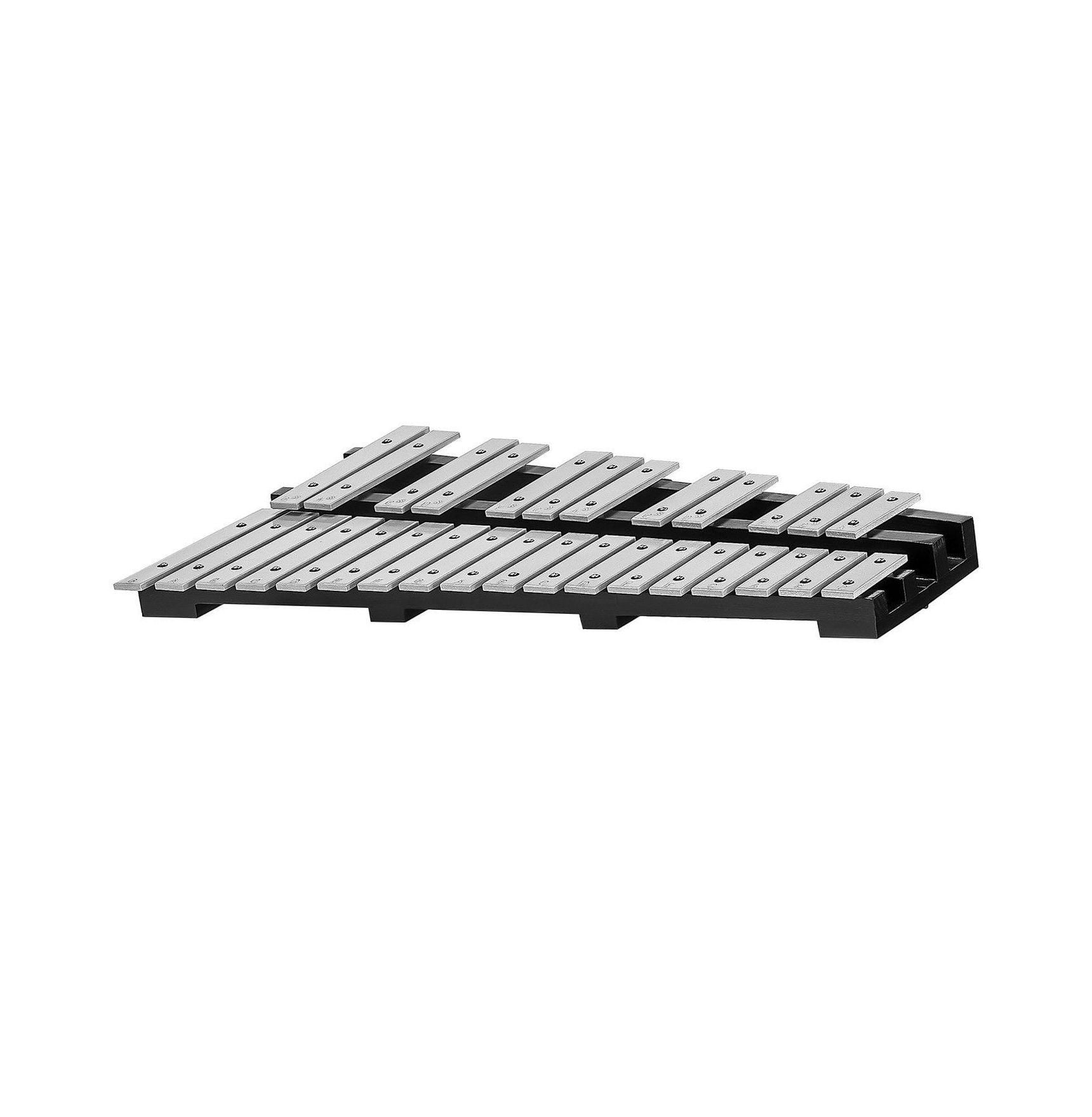 30 Note Glockenspiel Xylophone Bell Kit, Percussion Instrument with Mallets, Drum Sticks and Carrying Bag, Professional Glockenspiel Xylophone Percussion Instrument Set for Students & Adults