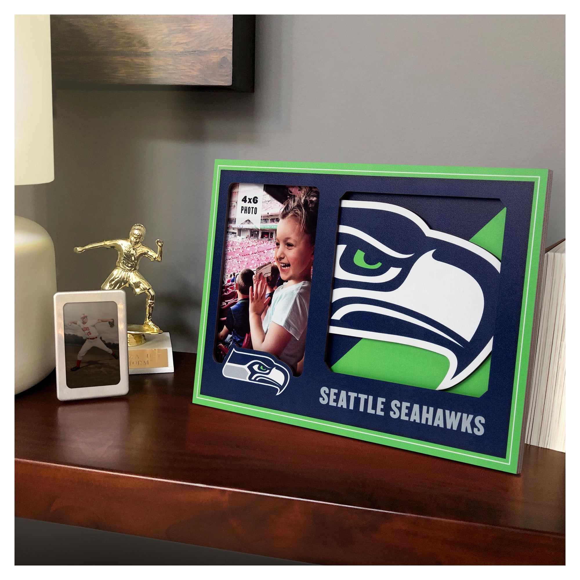IDNA Seattle Seahawks 3D Logo Series Picture Frame