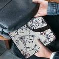 thumbnail image 4 of AWERP Flower Wallpaper Design Laptop Bag Diving Fabric Soft Carrying Travel Case (Idea) Computer Protective Handle Case 10inch, 4 of 5