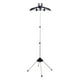 thumbnail image 3 of Soporte para plancha de vapor, perchero para planchar ropa plegable negro, 3 of 9