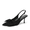 BLACK-SUEDE, variant on Women’s Slingback Pumps, 3-Inch Stiletto High Heels with Bow, Closed Toe Satin Dress Shoes for Wedding & Work