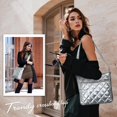 thumbnail image 2 of Bandolera acolchada EPEDAL24 Puffy Silver para mujer, 2 of 9