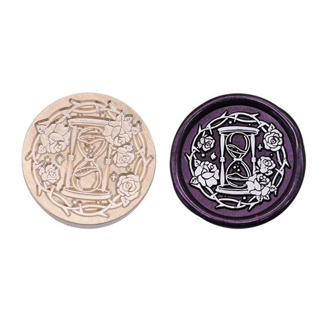 Cabeza De Sello Round Art Seal Head Multiusos DIY Rose para invitaciones de boda (mgy26) Tmvgtek Libre de BPA